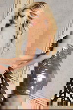 strapless tight dress 41014