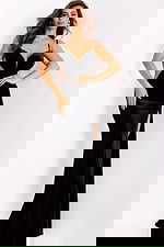 black velvet beaded pageant dress 42001