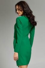Model wearing Jovani dress 42008.