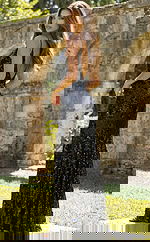 black backless beaded dress 42155