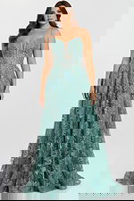 sweetheart neckline a line dress 42199