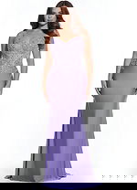 purple embellished dress 42221 