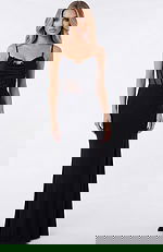 corset bodice black dress 42227