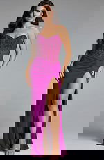 corset bodice embellished dress 42465