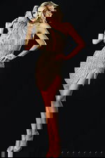 Nude beaded mini prom dress with radiant sequin embellishments