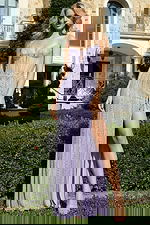 high slit dress with embellished dress 42541