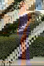 sweetheart neckline beaded lilac dress