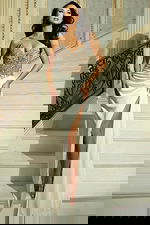 strapless corset bodice beaded dress 42614