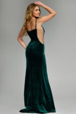 Model wearing Jovani dress 42783-1.