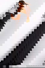 back of the black evening dress 42849