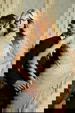 one shoulder nude beaded dress 42953