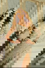 one shoulder high slit dress 42953