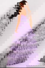 Model wearing Jovani dress 43263.