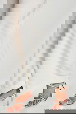 white wide leg pants 43365