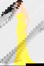 Sleek Fitted Prom Dress With Open Sides