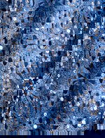 Halter Neck Floral Lace Gown with Sequin Embellishments 43678 - Image 3