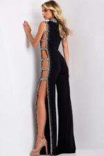 Model wearing Jovani dress 43692.