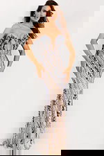 blush strapless dress 43705