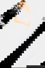 velvet black mermaid dress 43771