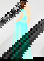 off the shoulder a line dress 43808