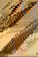 empire waist pleated dress 43883