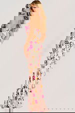 strapless mother of the bride dress 44011