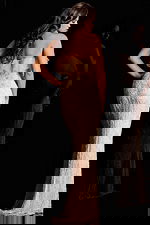 blush embellished dress 44015