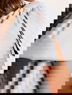 silver fabric with the bow for style 44176