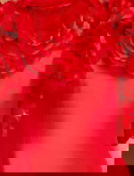 red floral dress style 44179