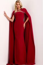 Model wearing Jovani dress 44184.