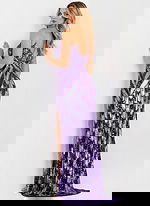 strapless beaded dress 44270