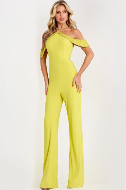 Model wearing Jovani dress 44312.