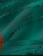 green ruched fabric for style 44524