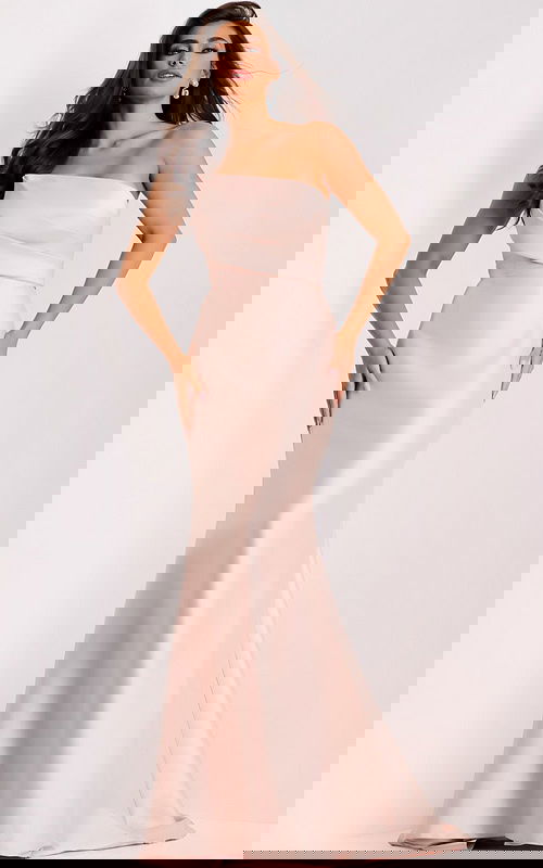 Model wearing Jovani dress 44532.