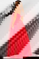 strapless flowy dress 44533