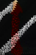 Strapless Floral Beaded Dress 44634 - Image 2