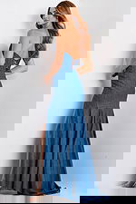 Sweetheart neckline formal gown 44678