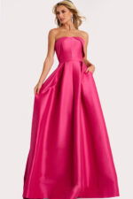 fuchisa strapless ball gown 44719