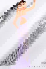 backless beaded dress 44723