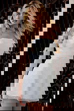 strapless short dress 44965