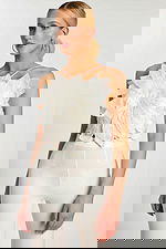 white contemporary top 45159