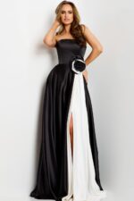 Model wearing Jovani dress 45209.