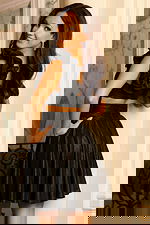 black one shoulder dress with floral deails on the shoulder 45283