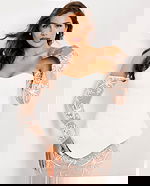 Corset Gown with Sheer Beaded Skirt 45326 - Image 6