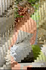 embellished strapless dress 45404