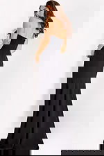 Strapless Gown with Dramatic Floral Appliqué 45450 - Image 2