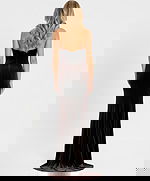 Strapless Velvet Gown with Sweetheart Neckline 45479 - Image 6