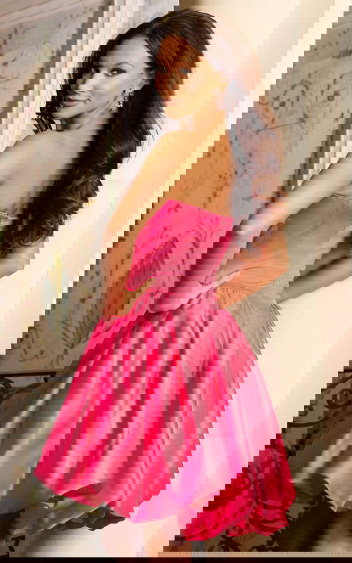 short fit and flare dress 45497