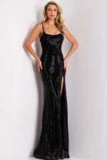 Model wearing Jovani dress 45526.