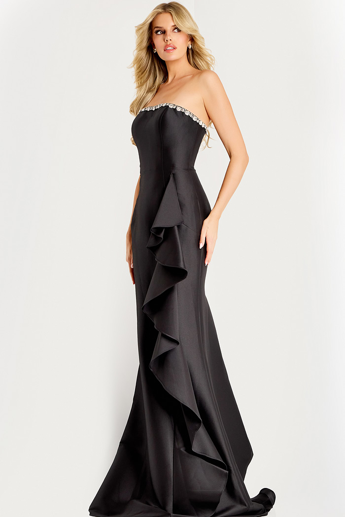 17101 Strapless Straight Mermaid Gown main image 0